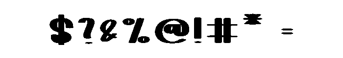 Mystical History Font OTHER CHARS