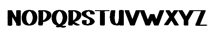 Mystical History Font LOWERCASE
