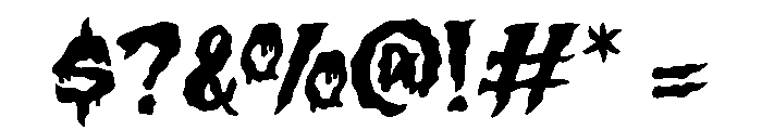 Mystical Horror Collection 2 Rg Font OTHER CHARS