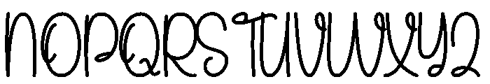 Mystical Signature Font UPPERCASE