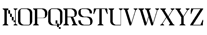 Myten Years Font UPPERCASE