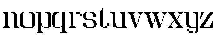 Myten Years Font LOWERCASE