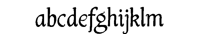 Mythgrove Regular FONT