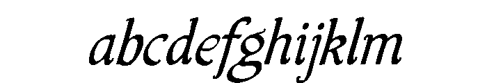 Mythgrove Slanted FONT