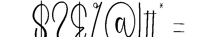 Mythshire Font OTHER CHARS