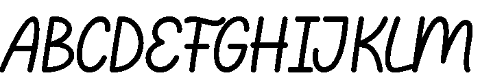 Mytilda Font UPPERCASE