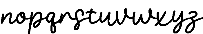 Mytilda Font LOWERCASE