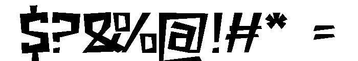 my Little Cat Font OTHER CHARS