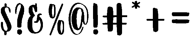 MY LOVE otf (400) Font OTHER CHARS