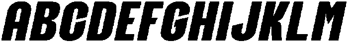 MYRAHE Italic otf (400) Font UPPERCASE