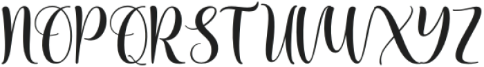 MYSTHIQ-Regular otf (400) Font UPPERCASE
