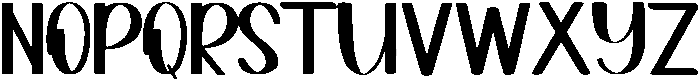 My Baby Regular otf (400) Font UPPERCASE