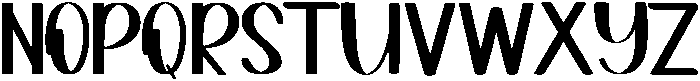 My Baby Regular otf (400) Font LOWERCASE