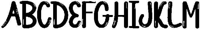 My Baby Regular otf (400) Font UPPERCASE