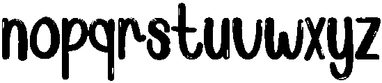 My Baby Regular otf (400) Font LOWERCASE