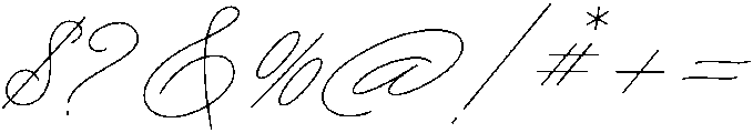 My Dear otf (400) Font OTHER CHARS