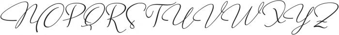 My Future Italic otf (400) Font UPPERCASE