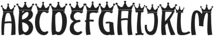 My Hero Father Crown otf (400) Font UPPERCASE
