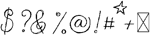 My Lost Trinket Bold otf (700) Font OTHER CHARS