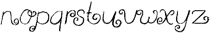My Lost Trinket Bold otf (700) Font LOWERCASE