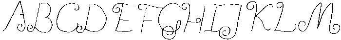 My Lost Trinket Regular otf (400) Font UPPERCASE