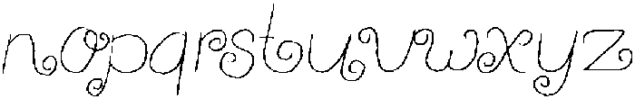 My Lost Trinket Regular otf (400) Font LOWERCASE