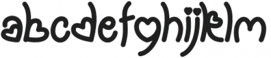 My Love Letter Two otf (400) Font LOWERCASE