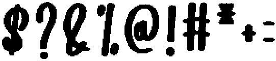 My Night Regular otf (400) Font OTHER CHARS