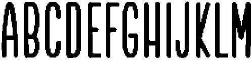 My Night Regular otf (400) Font UPPERCASE