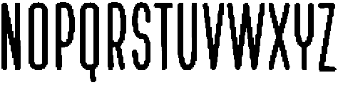 My Night Regular otf (400) Font UPPERCASE