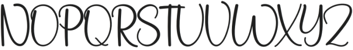 My Note Regular otf (400) Font UPPERCASE