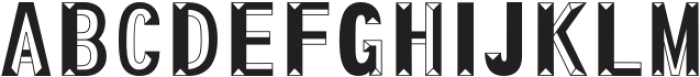 My Polygons Regular otf (400) Font UPPERCASE