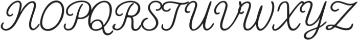 My Sweet Mom otf (400) Font UPPERCASE