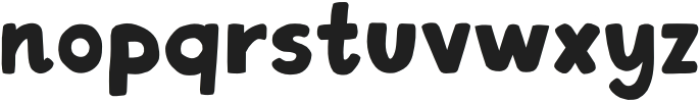 My font Regular otf (400) Font LOWERCASE