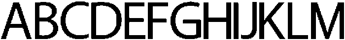 Mybasic Regular otf (400) Font UPPERCASE