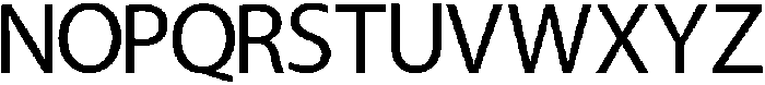 Mybasic Regular otf (400) Font UPPERCASE