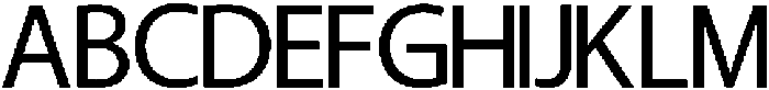 Mybasic Regular ttf (400) Font UPPERCASE