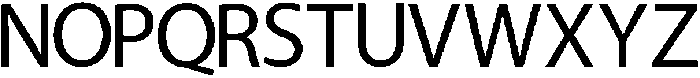 Mybasic Regular ttf (400) Font UPPERCASE