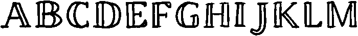 Myfont Regular otf (400) Font UPPERCASE