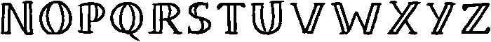 Myfont Regular otf (400) Font UPPERCASE