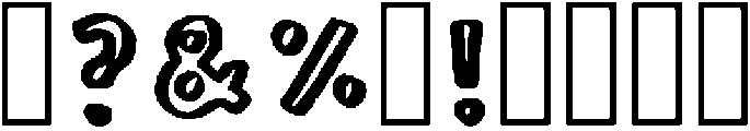 Myfont Regular otf (400) Font OTHER CHARS