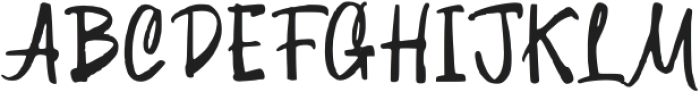 MylanGloria-Regular otf (400) Font UPPERCASE