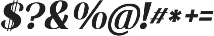 Mylierka-BoldItalic otf (700) Font OTHER CHARS