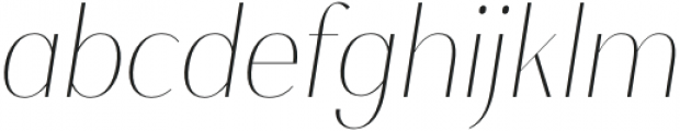 Mylon Light Italic otf (300) Font LOWERCASE