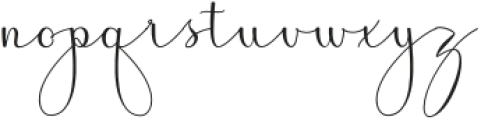 MyloveScript otf (400) Font LOWERCASE