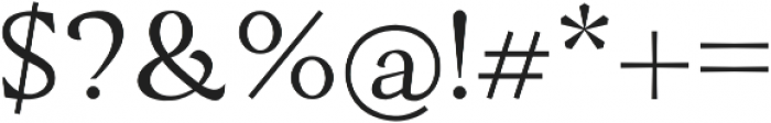 Myona Serif Regular otf (400) Font OTHER CHARS