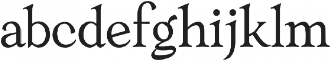 Myona Serif Regular otf (400) Font LOWERCASE