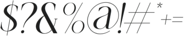 Mysgiah Italic otf (400) Font OTHER CHARS