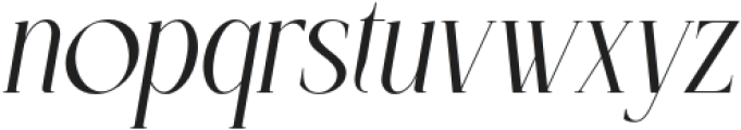 Mysgiah Italic otf (400) Font LOWERCASE