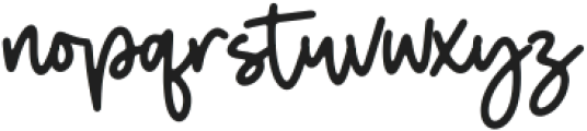 Mysteries otf (400) Font LOWERCASE
